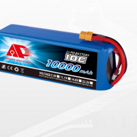 10000mAh 25C 14.8V 多轴智能无人机电池