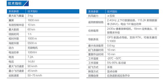 岩鹰 UX- 1000无人机