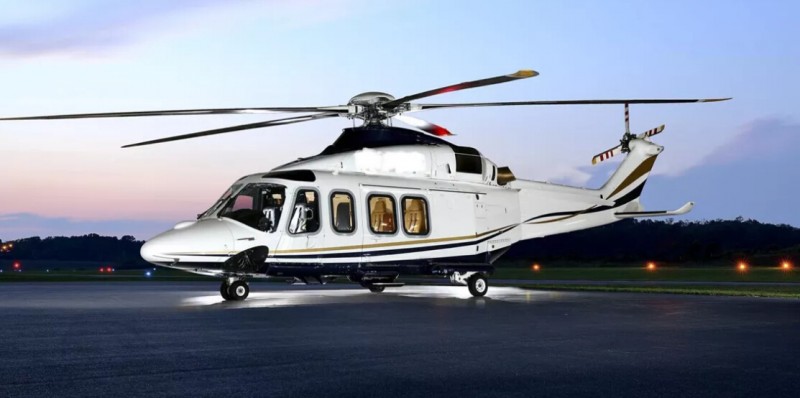 意大利aw139直升机图片
